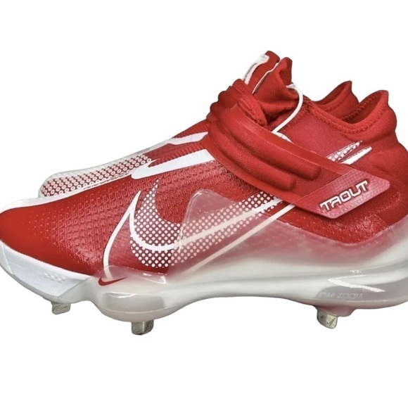 Nike Force Zoom Mike Trout 7 Baseball Cleats Red CI3134-602 Men’s Size 11.5 New - Picture 10 of 10
